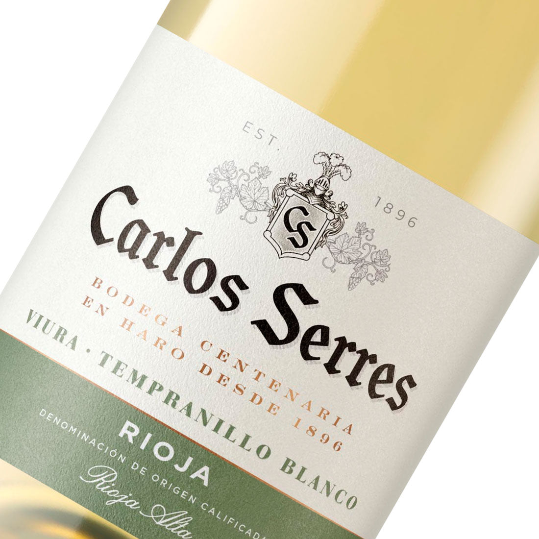 Vino Carlos Serres Blanco Caja de 6 botellas.