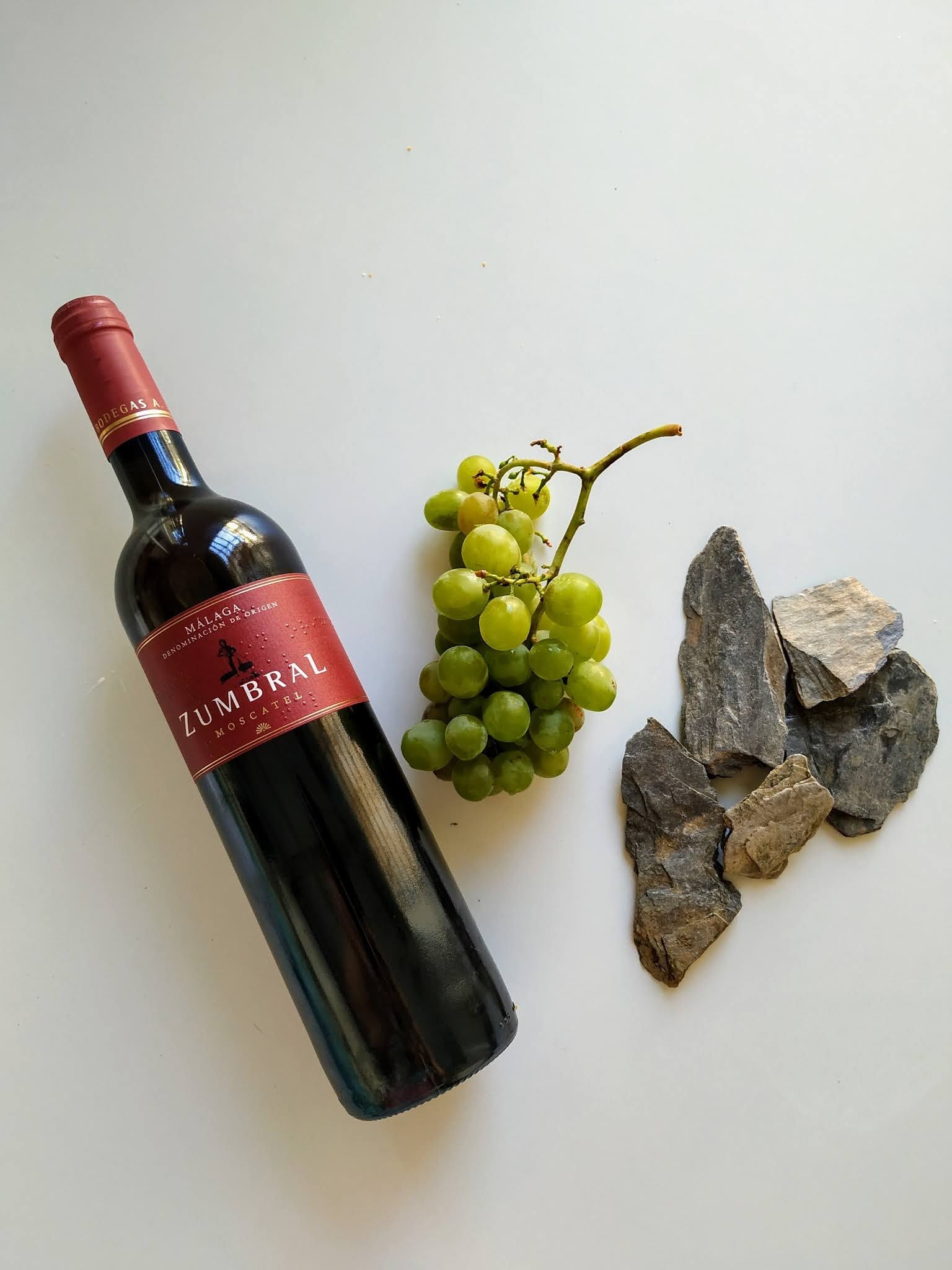 Vino Zumbral Dulce Moscatel Axarquia Málaga